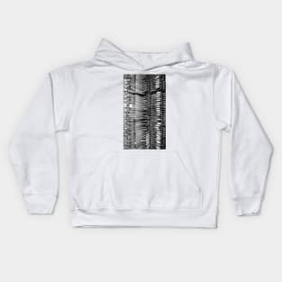 Vibration - B+ W version Magpie Springs - Adelaide Hills Wine Region - Fleurieu Peninsula - South Australia Kids Hoodie